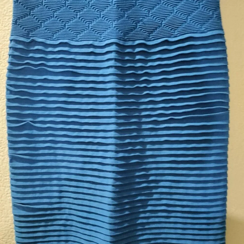 bebe p/s dress bodycon blue royal mini dress